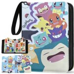 Classeur carte pokemon 50 pages900 cartescapacit de collectionclasseur portable tancheidal pour enfants ...