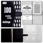Classeur de dfi  100 enveloppes - budget - a5 - pu - 234x175mm - 4 cellules
