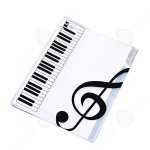 Classeur pour partitions a4 31x24x3cm 40 pages transparent et clair pour une visualisation facile des ...