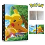 Classeur de rangement cartes pokmon ? album pokemon collection 24 pages ? 432 cartes ? pochette protge ...