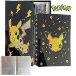 Classeur de rangement cartes pokmon ? gavi store - album pokemon collection 432 cartes ? 24 pages - ...