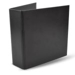 Classeur rangement dvd - 3l - noir - 30 poches - solide et durable - protection contre la poussi�re