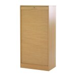 Classeur à rideau - simmob - hêtre - 70 cm - 140 cm - 16 niches - 2 kits dossiers suspendus Classeur à rideau - simmob - hêtre - 70 cm - 140 cm - 16 niches - 2 kits dossiers suspendus
