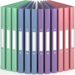 Classeur souple a4 - acropaq - 12 x 2 anneaux 16mm - 100 feuilles - vent - collection nature