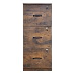 Classeur vertical - duoku - klwj - 02 - 3 tiroirs - serrure - tige de suspension r�glable