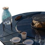 Classique - traditionnel - table anneau 103 cm - robuste et fonctionnelle parfaite pour un espace convivial ...