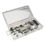 Clavette demi - lune 8 tailles (assortiment) (boite de 80 pieces)