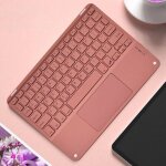 Clavier bluetooth sans fil rechargeable avec pav� tactile magn�tique compatible avec pc ipad et mac (orange ...