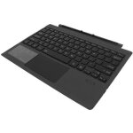 Clavier type cover - surenhap - surface pro 7 plus / 7 / 6 / 5 / 4 / 3 - bluetooth - r�tro�clair� 7 couleurs ...