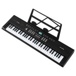 A clavier �lectronique 61touches avec microphone - piano num�rique polyvalent pour adultes et enfants ...