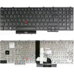 Clavier francais azerty pour lenovo thinkpad p71 / p51 / p70 / p50 - sn20m15446 + trackpoint - note - ...