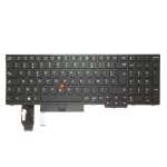 Clavier francais azerty pour lenovo thinkpad t15 / p15s / p53s / p52 / p72 - sn20p34095 + trackpoint ...