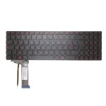 Clavier francais azerty pour pc portable asus rog g551jx / g551jq / g551v / g551vw + r�tro