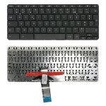 Clavier francais azerty pour pc portable hp pavilion chromebook 11 g2 / 11 g3 / 11 g4 - 9z. nbtsq. 20f ...