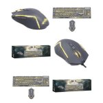 Clavier gamer + souris pc - harry potter - r�tro�clair�s - 8000 dpi - compatible ps4 - filaire