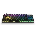 Clavier gaming - azerty - steelseries - apex 9 tkl fr - sans pav numrique - rtroclair - noir