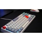 Clavier de gaming mécanique - cherry xtrfy k4v2 rgb tkl retro - format tkl - Éclairage rgb - noir Clavier de gaming mécanique - cherry xtrfy k4v2 rgb tkl retro - format tkl - Éclairage rgb - noir