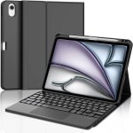 Clavier ipad air 11 pouces 2024 avec pav tactile coque clavier ipad air 11 pouces azerty franais trackpad ...