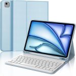 Clavier ipad air 11 pouces 2025 m3 coque clavier pour ipad air 11 m3 / m2 2025 / 2024 azerty fran�ais ...