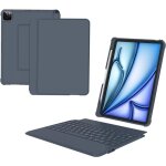 Clavier pour ipad air 11 pouces (m2 2024 / m3 2025) air 5 / 4 & pro 11 pouces (1�re � 4�me g�n. ) coque ...