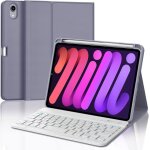 Clavier ipad mini 7 / 6 8. 3 pouces coque clavier ipad mini 7 8. 3 2024 rechargeable clavier azerty dtachable ...