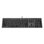 Clavier de jeu - a4tech - fx60h - qwerty - r�tro�clairage blanc - 12 touches multim�dias