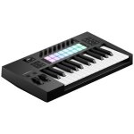 Clavier matre - novation - launchkey 25 mk4 - 25 touches sensibles - 16 pads rtro - clairs - cran ...