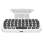 Clavier pour manette ps5 - sans fil - bluetooth - blanc - batterie 300 mah - chatpad intgr