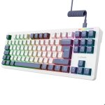 Clavier m�canique azerty fran�ais gasket 80% - trust gaming - gxt 872 xyra - hot - swap - commutateurs ...