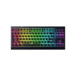 Clavier m�canique - razer - blackwidow v4 - tkl - azerty - sans fil bluetooth - r�tro�clair� rgb