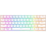 Clavier mcanique sans fil 60% triple mode bt5. 0 / 2. 4 g / usb - c rk royal kludge rk61 avec logiciel ...