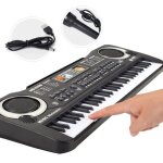 Clavier musical lectronique multi - fonction 61 touches clavier multi - fonction orgue microphone simulation ...