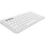 Clavier - logitech - pebble keys 2 k380s - qwerty us - bluetooth - blanc Clavier - logitech - pebble keys 2 k380s - qwerty us - bluetooth - blanc