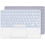 Clavier avec pav� tactileclavier sans fil bluetooth 10 pouces[azerty fran�ais] clavier l�ger fin pour ...
