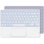 Clavier avec pav� tactilesans fil bluetooth 10 pouces[azerty fran�ais] l�ger fin pour ipadipad pro / ...