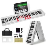 Clavier piano pliable 61 touches - vevor - piano Électronique numérique portable avec pédale de sustain ... Clavier piano pliable 61 touches - vevor - piano Électronique numérique portable avec pédale de sustain ...