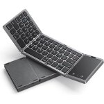 Clavier pliable bluetooth - home fit training - azerty - pav� tactile - multi - appareils - rechargeable ...