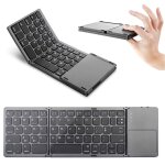 Clavier pliable universel bluetooth - noir
