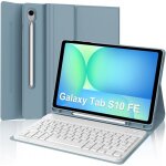 Clavier pour samsung galaxy tab s10 fe 10. 92025 / s9 fe 10. 92023azerty fran�ais clavier magn�tique ...