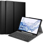 Clavier bluetooth - samsung galaxy tab s8 / s7 - azerty fran�ais - rangement de stylet - housse protection ...