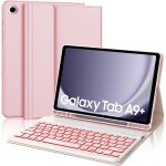 Clavier samsung tab a9 plus 11 2023 r�tro�clairage 7 couleurs azerty fran�ais �tui clavier magn�tique ...