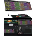 Clavier sans fil - r - type - azerty - compatible windows et mac - 10 touches multim�dia - ipx4 �tanche ...