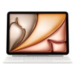 Clavier pour tablette apple magic keyboard qwerty blanc pour ipad air 11 (m3)