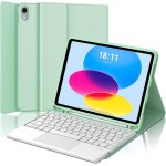 Clavier avec trackpad pour ipad 10eme generation 10. 9 azerty clavier avec pav tactile avec porte - ...