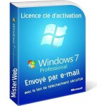Cl dactivation licence windows 7 professionnel - fr - livraison 2h par email - en tlchargement pas ...