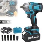 Cl� � chocs �lectrique sans balais 1200n. m 1 / 2 pouces tournevis sans fil 6700 rpm 7200 ipm 8 vitesses ...