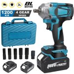 Cl  chocs sans fil 1200n. m 1 / 2 pouce brushless compatible makita 18v visseuse  chocs puissante ...