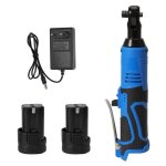 Cl� � chocs sans fil 3 / 8 18v 100n. m angle 90� mini cl� �lectrique rechargeable avec 2 batteries 8000mah ...