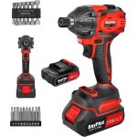 Cl  chocs sans fil dayplus 320nm 14x douille et 10 accessoires 1x 15ah batterie