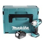 Clé à choc sans fil - makita - dtd 156 t1j - 18v - 155nm - batterie 50ah - makpac Clé à choc sans fil - makita - dtd 156 t1j - 18v - 155nm - batterie 50ah - makpac